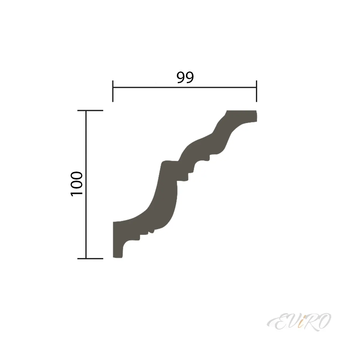 Карниз EViRO Модель 1.50.116