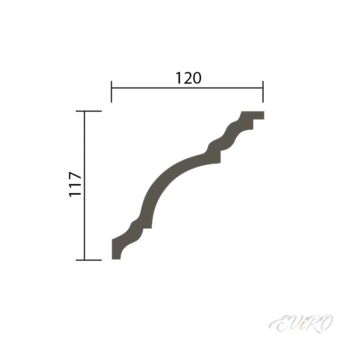 Карниз EViRO Модель 1.50.148