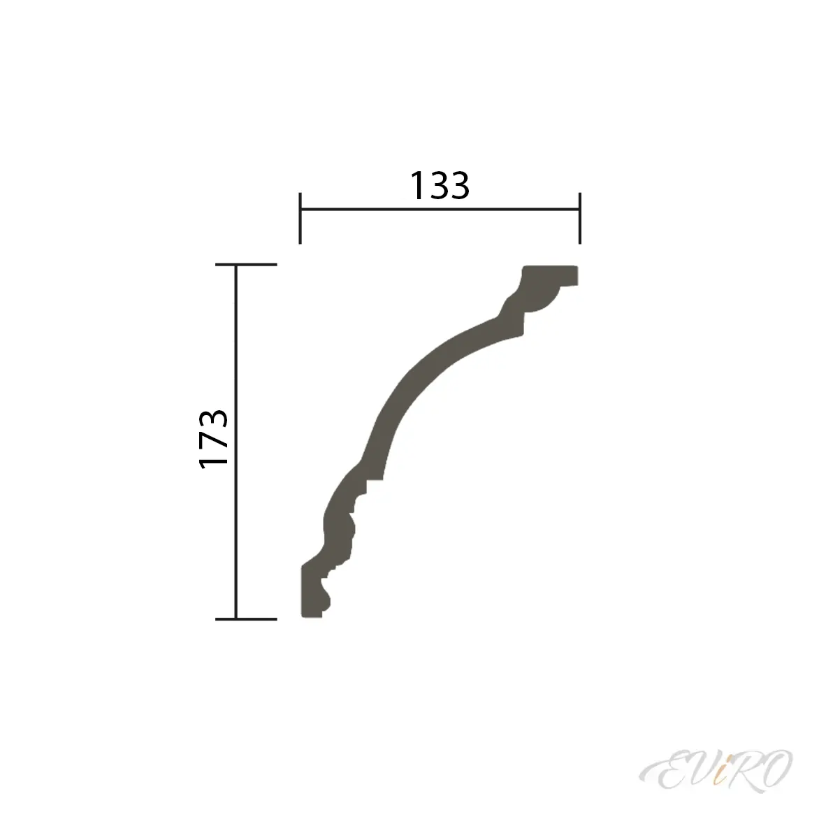 Карниз EViRO Модель 1.50.256