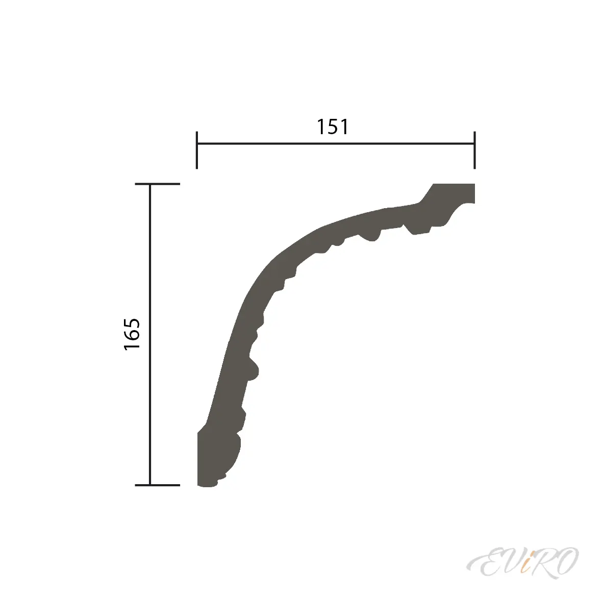 Карниз EViRO Модель 1.50.138