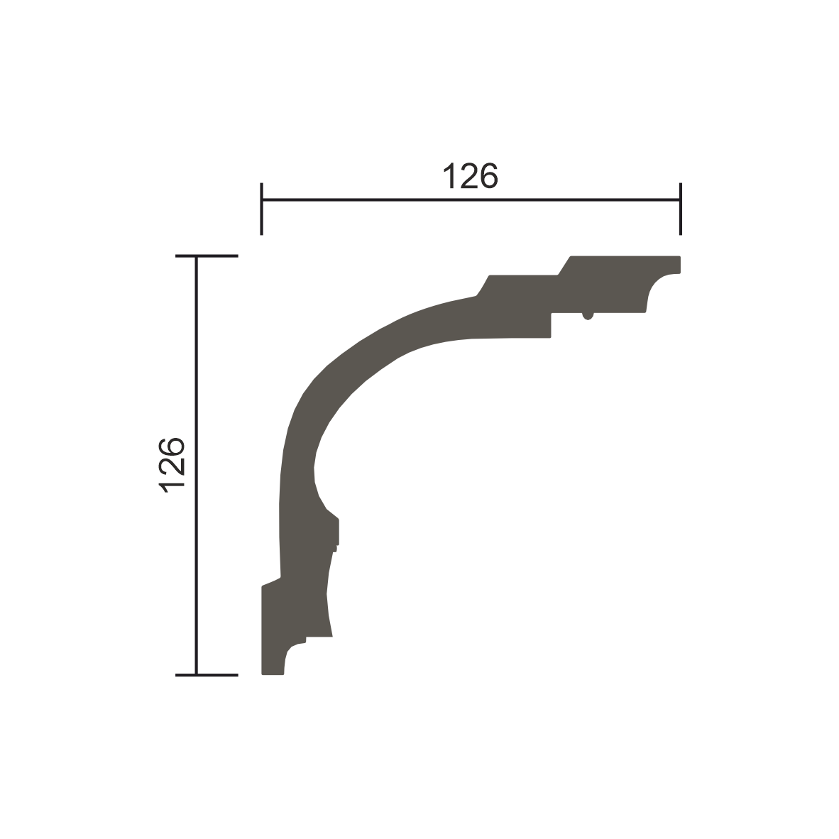 Карниз EViRO Модель 1.50.164