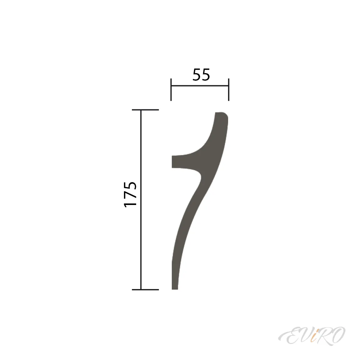 Молдинг EViRO Модель 1.51.711