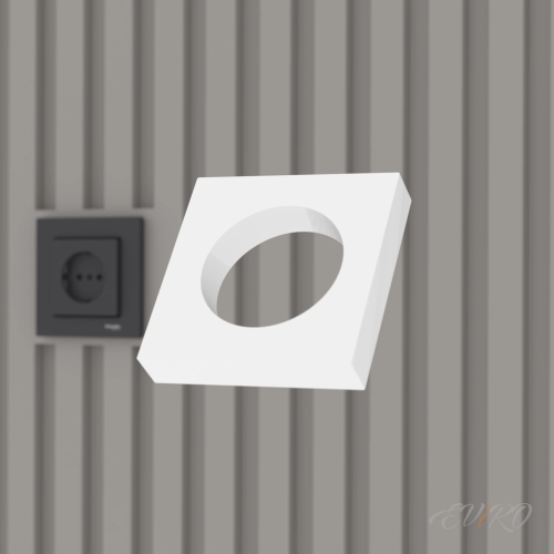 Подрозетник 1-секционный