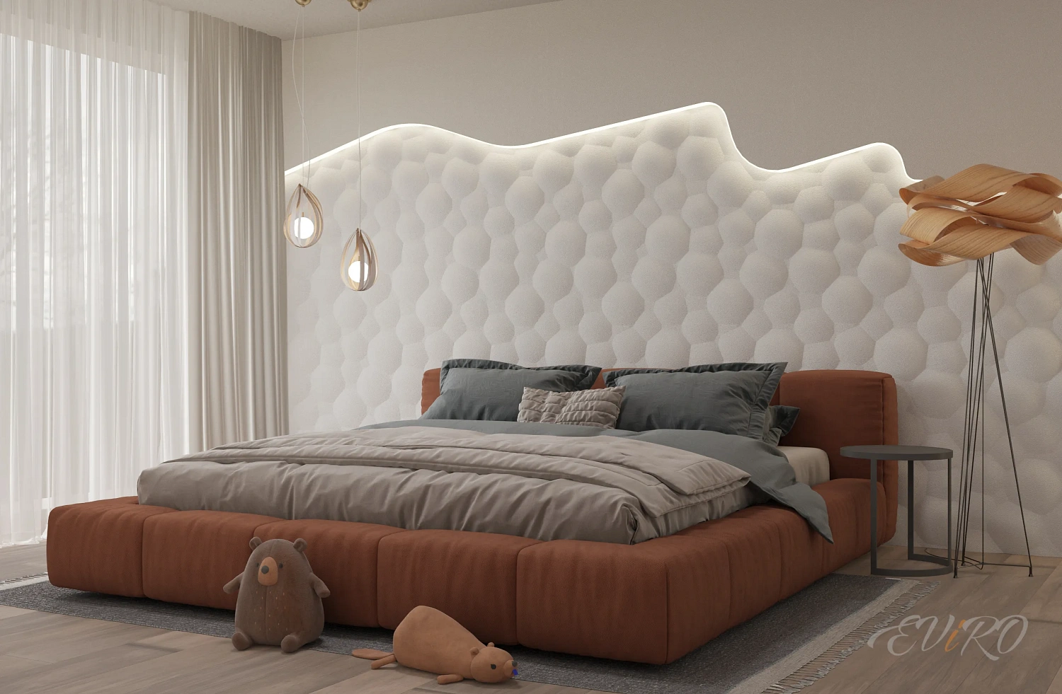 Подсветка, направленная на рельеф EViRO