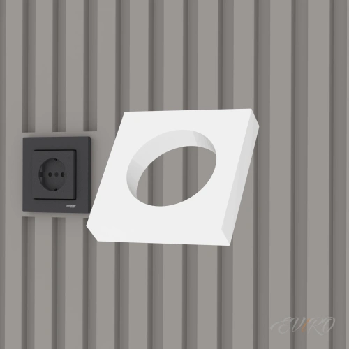 Подрозетник 1-секционный